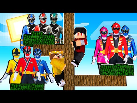 NÃO CAIA DA ÁRVORE DOS POWER RANGERS NO MINECRAFT! ‹‹ P3DRU ››