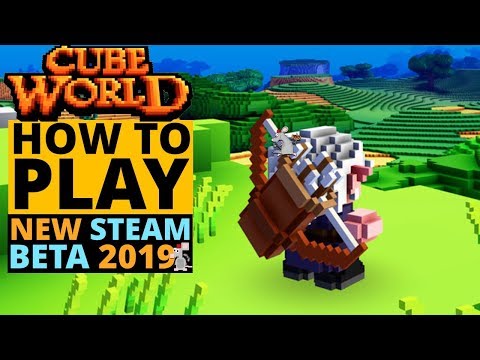 CUBE WORLD STEAM BETA RELEASE! How To Play New Version Of Cube World 2019