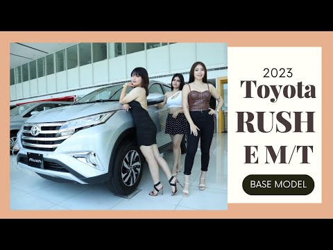 2023 Toyota Rush E Manual | Interior and Exterior Review
