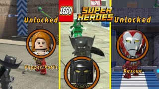 LEGO Marvel Super Heroes - Unlocked Black Panther - All 3 Black Panther Missions