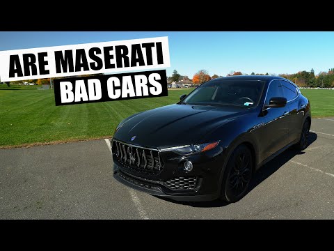 Are Maseratis as BAD As Everyone Says? | Owning A Maserati Levante for A Week Review