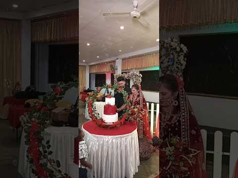sachini & Rashmika wedding Party Cake cutting