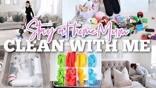 STAY AT HOME MOM CLEAN WITH ME 2023 // SPEED CLEANING MOTIVATION // CLEAN AND DECLUTTER WITH ME