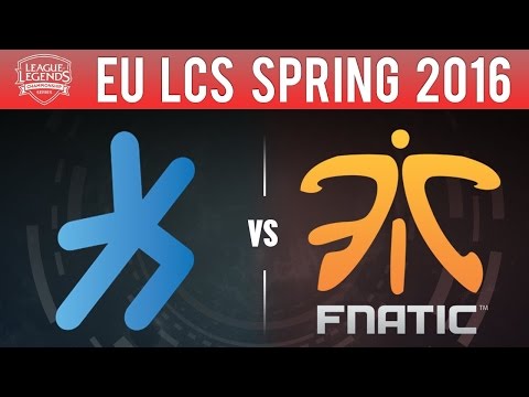 LOL H2K vs FNC Highlights Game 5 - 2016 LCS EU Playoffs SPRING 3rd Place - H2K vs FNATIC