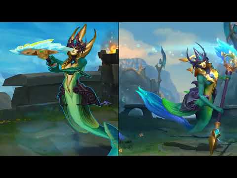 Nami League of Legends VS Wild Rift Comparison