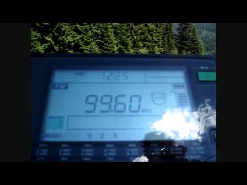 FM scan "Pista Sever 2", Semkovo, Rilа mountain, Bulgaria 16.08.2012