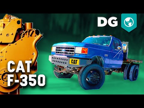 The "Other Guy" with a CAT 3126 swapped F350 feat. @DrEwBaBy625