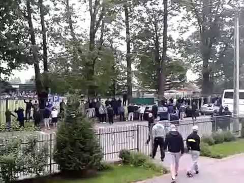 Sokół Nisko - CZARNI 1910 JASŁO 2:2 (31 maja 2014) - Kibice Czarnych w Nisku