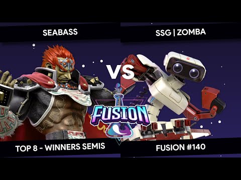 Fusion #140 - Zomba (R.O.B.) vs SeaBass (Ganon) - Top 8 - Winners Semis