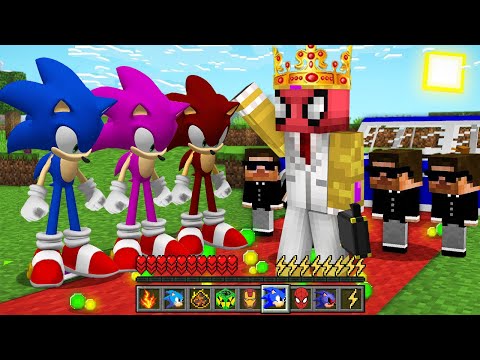 FAKİR SONİC KÖYÜ BAŞKANI OLDU! 👑 - Minecraft