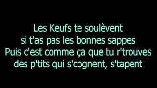 Sexion d'Assaut - J'ai Pas Les Loves - Paroles
