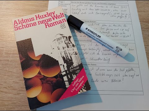 Rezension von Alous Huxley "Schöne neue Welt"