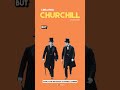 Churchill's first stumble.  #churchill150 #winstonchurchill