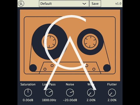 Tape Cassette | Plugin Video Demo