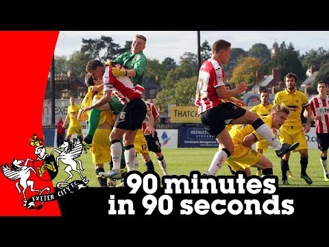 Exeter City 0-1 Burton Albion - 90 minutes in 90 seconds (26/10/13)