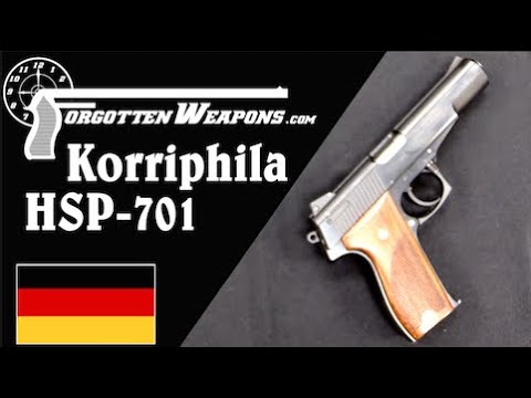 Korriphila HSP-701: A Masterful Bespoke German Pistol