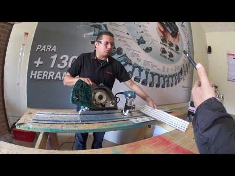 Makita CA5000XJ Aliuminio freza 118 mm, 1300 W, MAKPACK video