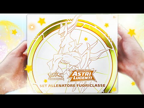 APRO IL SET ALLENATORE FUORI CLASSE DI POKEMON ASTRI LUCENTI! - Elite Trainer Box Arceus