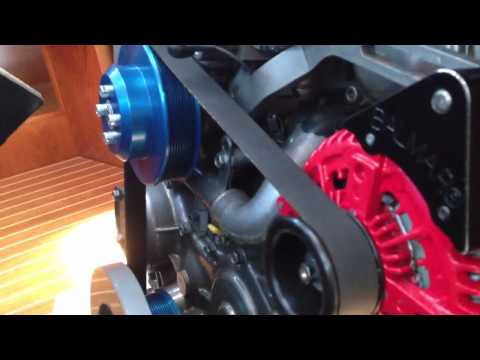 Balmar 200 amp alternator on yanmar 4jh3te