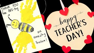 👩‍🏫 Special Teacher’s Day Card | Easy DIY Craft for Kids