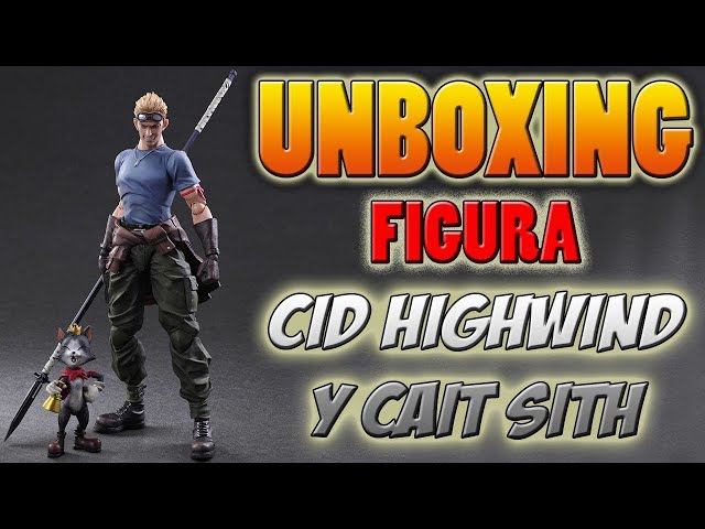 Vídeo relacionado con Square Enix Final Fantasy VII: CID Highwind Bring Arts Figura de acción