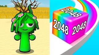 Jelly Run vs Spranky Run – All Levels Gameplay | Satisfying Android Running Game