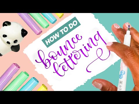 Bounce Lettering Tutorial: Essential Tips for Beginners