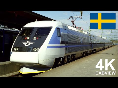 FROM EAST COAST TO WEST COAST - 4K CABVIEW (Stockholm to Gothenburg)