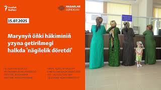 HG: Öňki häkimiň yzyna getirilmegi Mary ilatynda 'nägilelik döretdi'