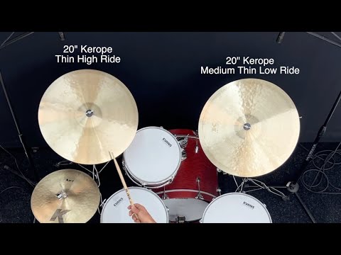 Zildjian 20" Kerope Medium Thin Low Ride Cymbal, KER0220, 1904gm, Demo Video! Bild 7