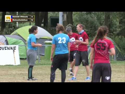 2018 Windmill - Helsinki Ultimate Team vs Mainzelmädchen (Women) Field 5