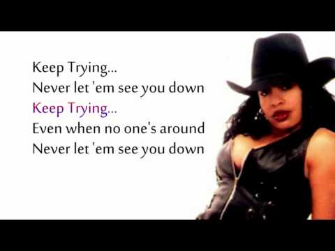 Classy Silhouette - Keep Trying Lyrics Video