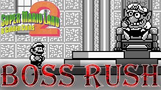 Super Mario Land 2: Six Golden Coins - Boss Rush (No Damage, No Power-Ups)
