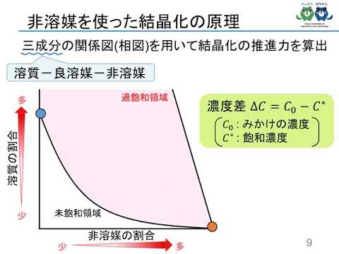 東京農工大学工学部 化学物理工学科 学生による研究発表