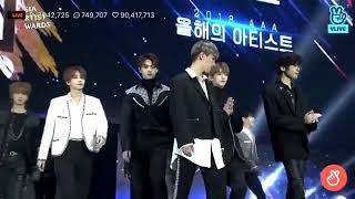 Download lagu SEVENTEEN WINS ARTIST OF THE YEAR @ AAA 2018 mp3