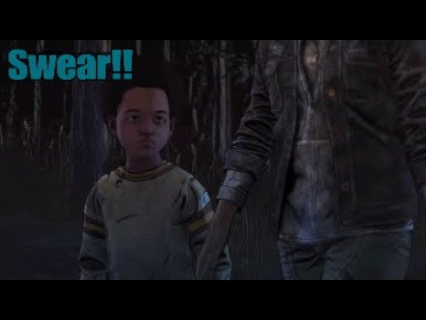 The Walking Dead The final season: AJ say "Swear" everytime someone swears