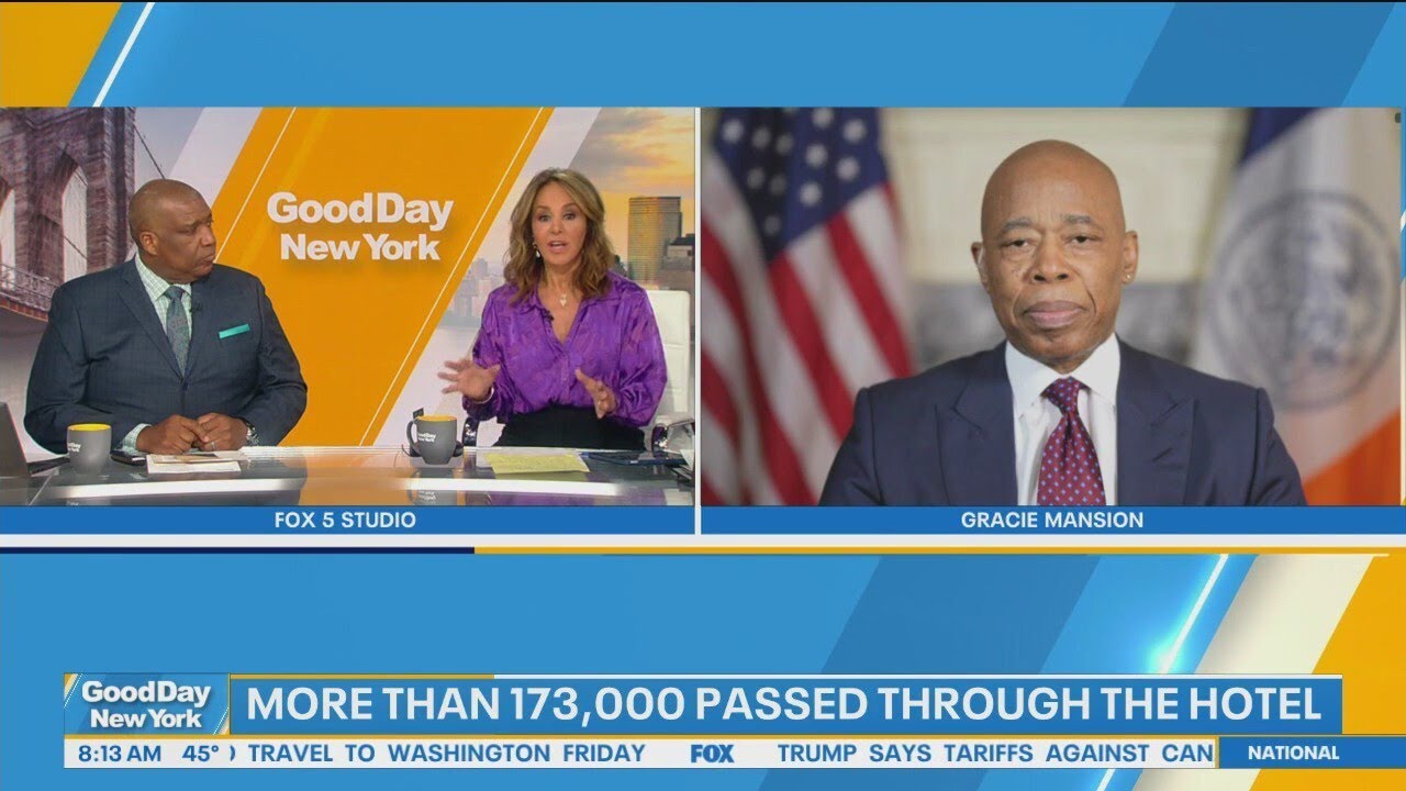 Mayor Adams on migrant shelter closings, working with Trump, criminal case