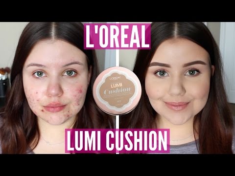 First Impressions | L'Oreal Lumi Cushion Foundation (Oily/Acne) Video