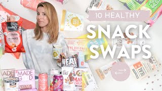 10 HEALTHY SNACK SWAPS | Eat This Not That!