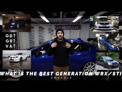 What is the Best Generation WRX/STI? Differences and Changes Throughout the Years.