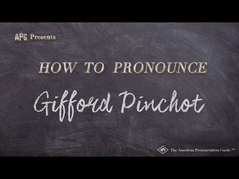 How to Pronounce Gifford Pinchot (Real Life Examples!)