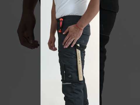 Workwear, Winter Workwear, Winter Work Trousers, DRIFT ICE Trousers, color Dark grey