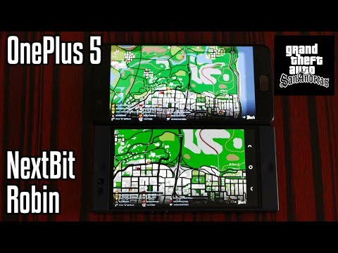 🕹️OnePlus 5 Vs NextBit Robin: 📺GTA: San Andreas | 🎮Gaming Comparison 🦅[4K]