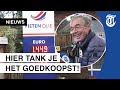 ‘Best ironisch dat je hier zo goedkoop tankt’