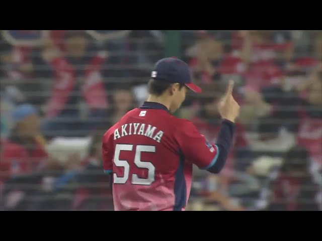 【6回表】攻めの守備!! ライオンズ・秋山が懸命に前へ突っ込んできた!! 2017/10/16 ローチケ CS パ 1st L-E