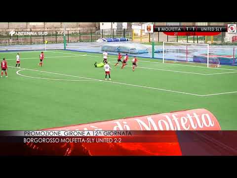 24 novembre 2019 - Promozione, Girone A 12^ Giornata: Borgorosso Molfetta - Sly United 2-2