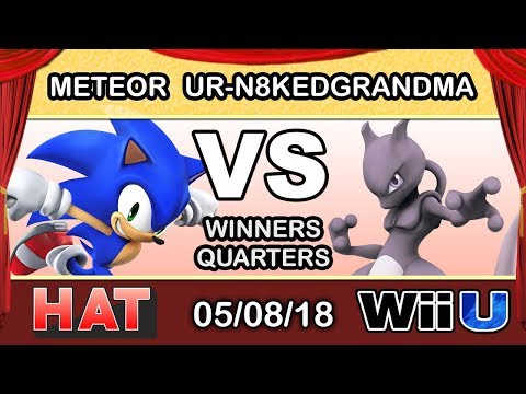 HAT 21 - LH LG | Meteor (Sonic) Vs. Ur-n8kedgrandma (Mewtwo) Winners Quarters - Smash 4