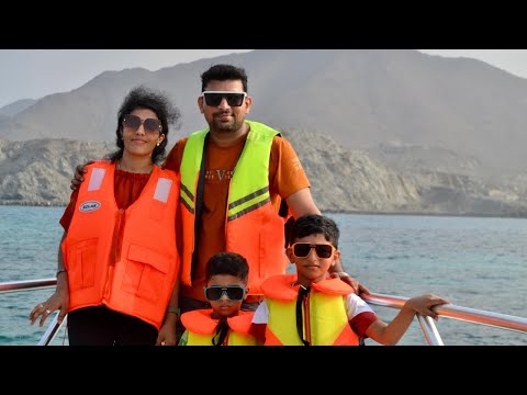 ದುಬೈಯಲ್ಲಿ ಅಣ್ಣತಮ್ಮಂದಿ ಮಸ್ತಿ😍#khorfakhan #dubaivlog#beach#boating#dubaitrip