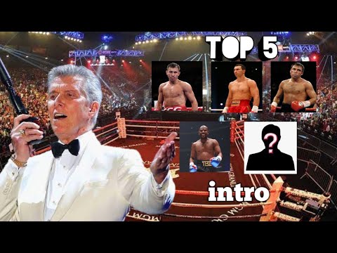 Top 5 Best Boxing Introduction | Michael Buffer PART 1