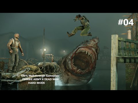 ZOMBIE ARMY 4 DEAD WAR 100% Walkthrough Gameplay Part 4 (FULL GAME)